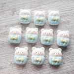 デコパーツ くまカップケーキ　D64