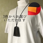 刻印可【クロシェット】栃木レザー・首から下げるキーケース～アクセサリーとしても◯