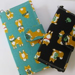選べる柴わんこ（生地が残りわずかです！）　手帳型スマホケース　ほぼ全機種対応