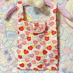 人気の軽くて丈夫なシャカシャカエコバッグ　Mマチつき　折りたたみ　コンビニエコバッグ　パキッとカラー