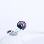 glass jellyfish ring #13