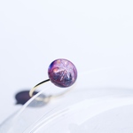 glass jellyfish ring #15