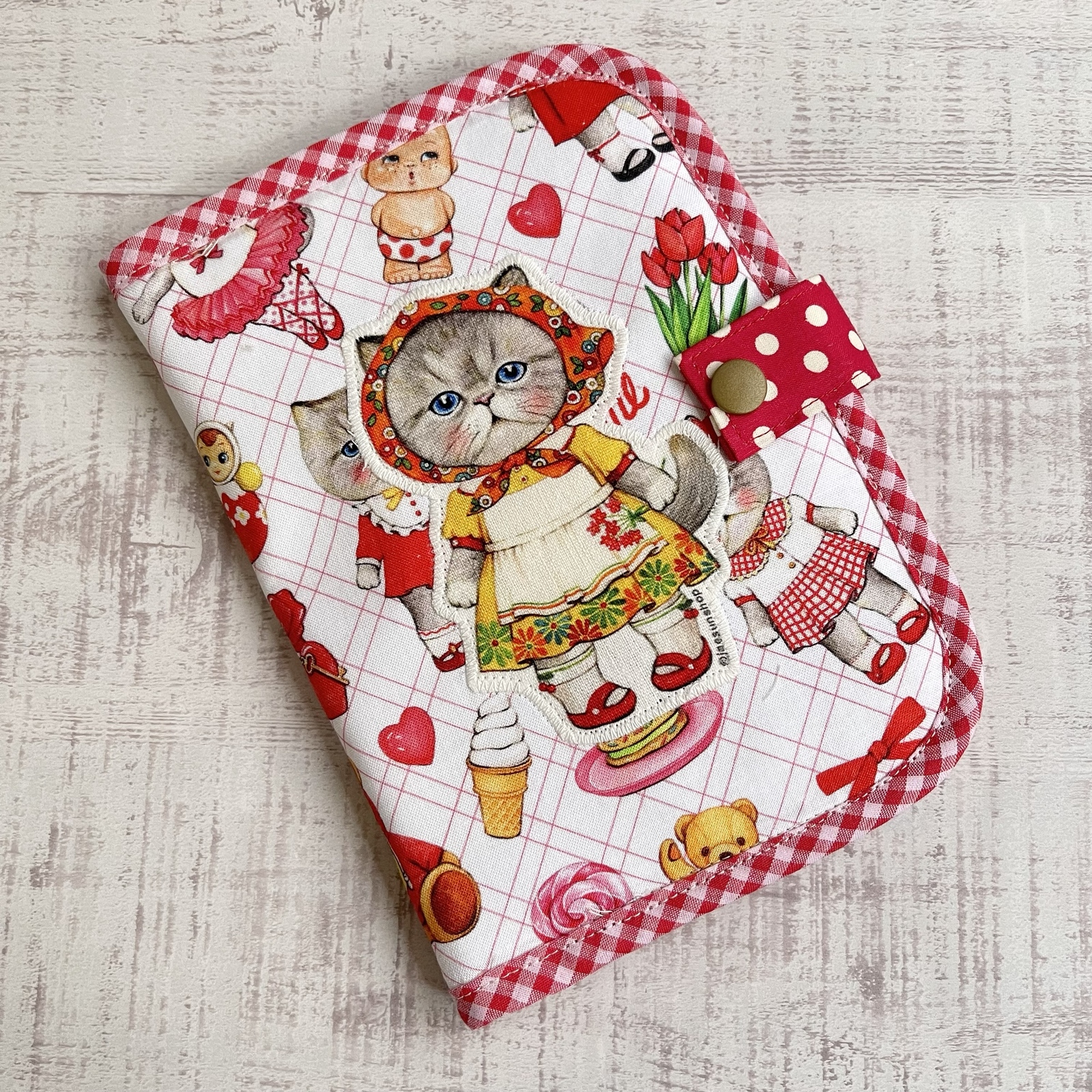 ハンドメイド　マルチケース　コヤンイサムチョン　☆新柄両面ソーイングルミちゃん☆ ハンドメイド マルチケース コヤンイサムチョン ☆新柄両面