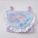 送料無料★シャカシャカ移動ポケット クリップ付き★ハンドメイド