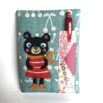 Ａ６クマさんのノートカバー