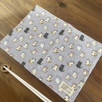 抱っこよりお手軽♥カシャカシャおもちゃ☆にゃんこのかくれんぼイエロー