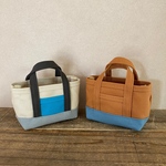 【送料込】帆布ミニミニトート(2個set)