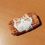 手描き猫　エコバッグ　Ｌ