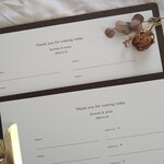 結婚式 芳名帳 ゲストブック 横 用紙のみ マーメイド紙【Thank youシンプル】