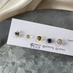 小さい 小粒 ピアス セット