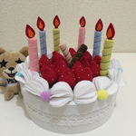 誕生日ケーキ❤︎マグネット付