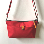 ミニショルダーバッグ 濃赤