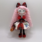 ハンドメイドドールチャーム　バックチャーム　お人形