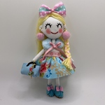 ハンドメイドドールチャーム　バックチャーム　お人形