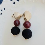 《sale》フロッキーボールのシックなイヤリング 