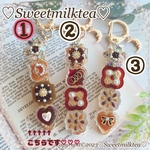 autumn color バッグキークリップ①