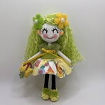 ハンドメイドドールチャーム　バックチャーム　お人形