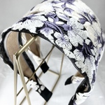 1000円🎉 12/31まで ☆インド刺繍リボン カチューシャ　No.f010 黒