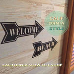 カリフォルニア ウォールステッカー(矢印)