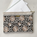 embroidery mulch pouch S / インド刺繍リボンのマルチポーチ