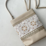 刺繍リボンのワンマイルショルダー