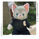 オーダー品 上下クロクロセット 裏毛 ハーネス通し付き