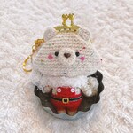 サンタくまちゃんがま口🐻‍❄️🎅