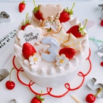 星→紅葉に変更🍁当店人気𝒩𝑜.1 !! リニューアル!! 選べる数字誕生日アイシングクッキー(1桁)🎂