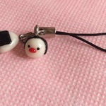おにぎり文鳥ストラップ