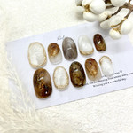秋ネイル　brown nuance nail♡