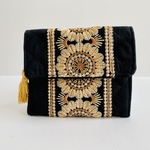 インド刺繍リボン　ミニ財布