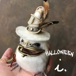 ※本日限定15%off☆ハロウィン仕様☆ガマグチヨタカのがま口♡D
