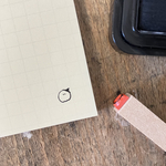 毎日魔法おばけ　まんぷく　ラバースタンプ