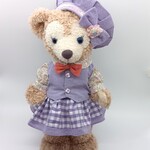 【セール】シェリーメイ　Ｓサイズ　リバーシブルベレー帽付きベストセット 　カラー（パープル×リバティピンク）