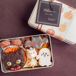 【9、10限定】ハロウィンクッキー缶（小）