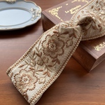 《再販》【大人用】インド刺繍リボン＊ヘアバンド