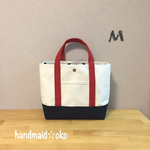 sale【送料込】帆布トートバッグM  no.15