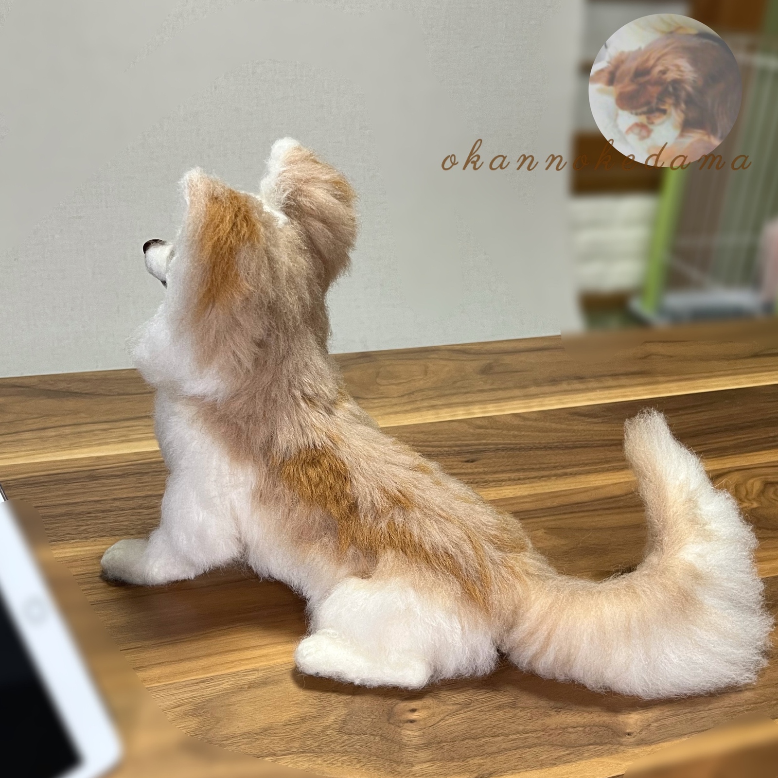 ハンドメイド　オーダー受付ページ　　♡ぬいぐるみチワワ　パネル♡ ハンドメイド オーダー受付ページ ♡ぬいぐるみチワワ パネル♡