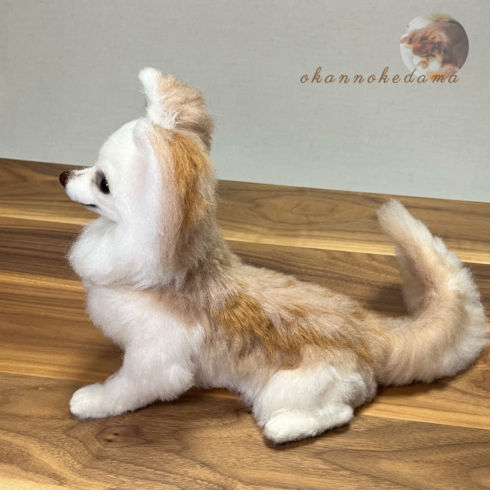 キャロル様 羊毛フェルト チワワ ハンドメイド 犬 Yahoo