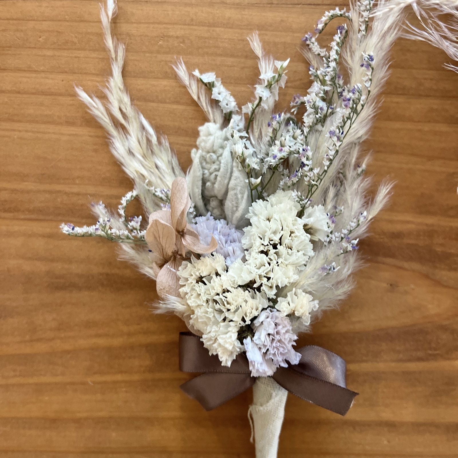 ♡新作♡ブーケ ブートニア セット ドライフラワー 結婚式 前