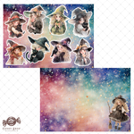 デザインペーパー  星夜の魔法使い