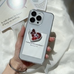 ハートお目目ちゃんケース                                   　　　　　クリアケース　　iPhone全機種対応　