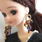 1/6ドール用ピアス -Halloween party-