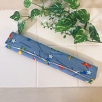 🦕恐竜ドット絵 サックス 紐カバー 水筒紐カバー ショルダーカバー リバーシブル