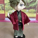ねんどろいどどーる身長調整セットサイズ　男の子　着物　羽織　帯