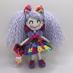 ハンドメイドドールチャーム　バックチャーム　お人形