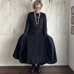 個性的！パンツに見える変形スカート  