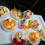 スーパーsale商品！✨ミニチュア  ドールハウス  フルーツ  スイーツ  料理  パンケーキ ケーキ