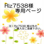 Riz7538様専用ページ