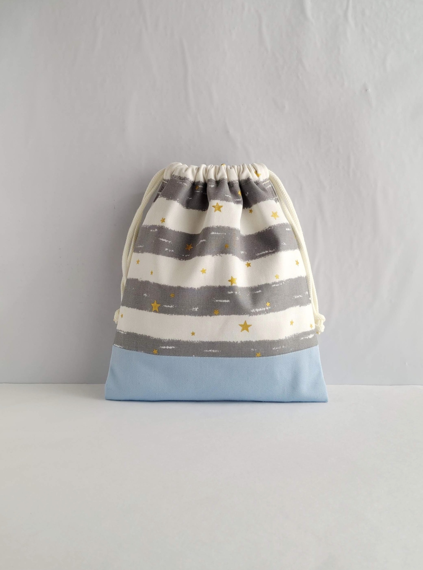 巾着 25×20 ボーダー - 巾着の人気通販 | minne byGMOペパボ